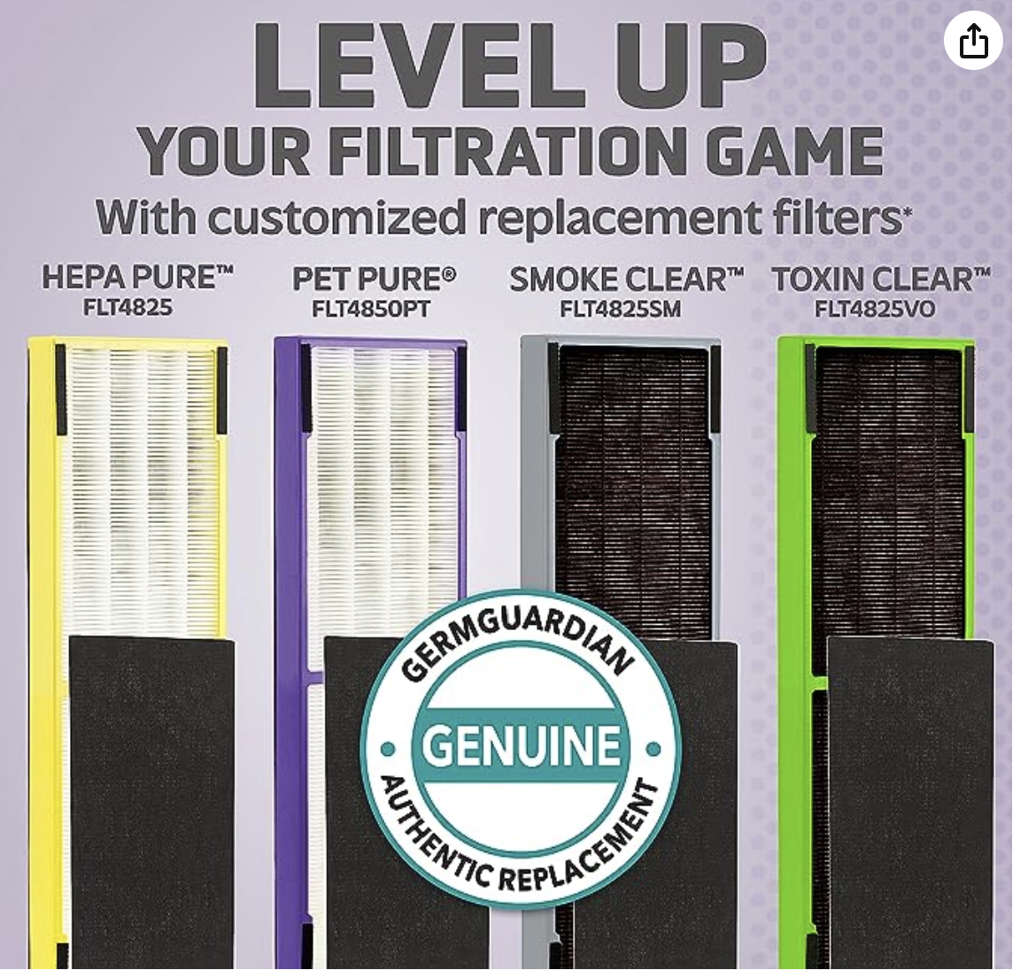 air purifier Germguardian